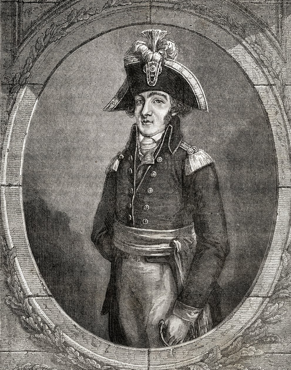 Französischer Revolutionär François Henriot (1761-1794) von French School