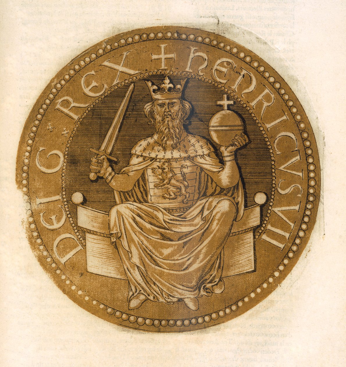 Heiliger Römischer Kaiser Heinrich VII. von French School