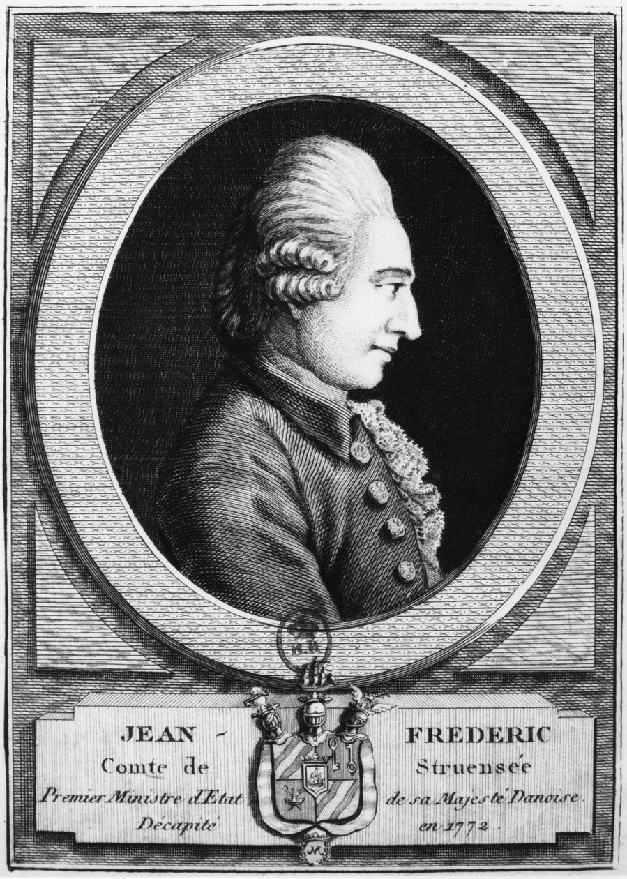 Johann Friedrich Struensee (1737-72) von French School