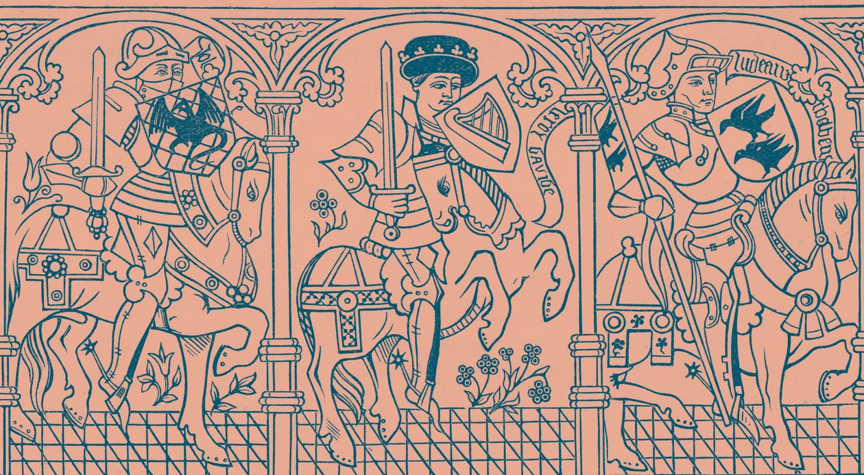 Josua, König David und Judas Makkabäus von French School
