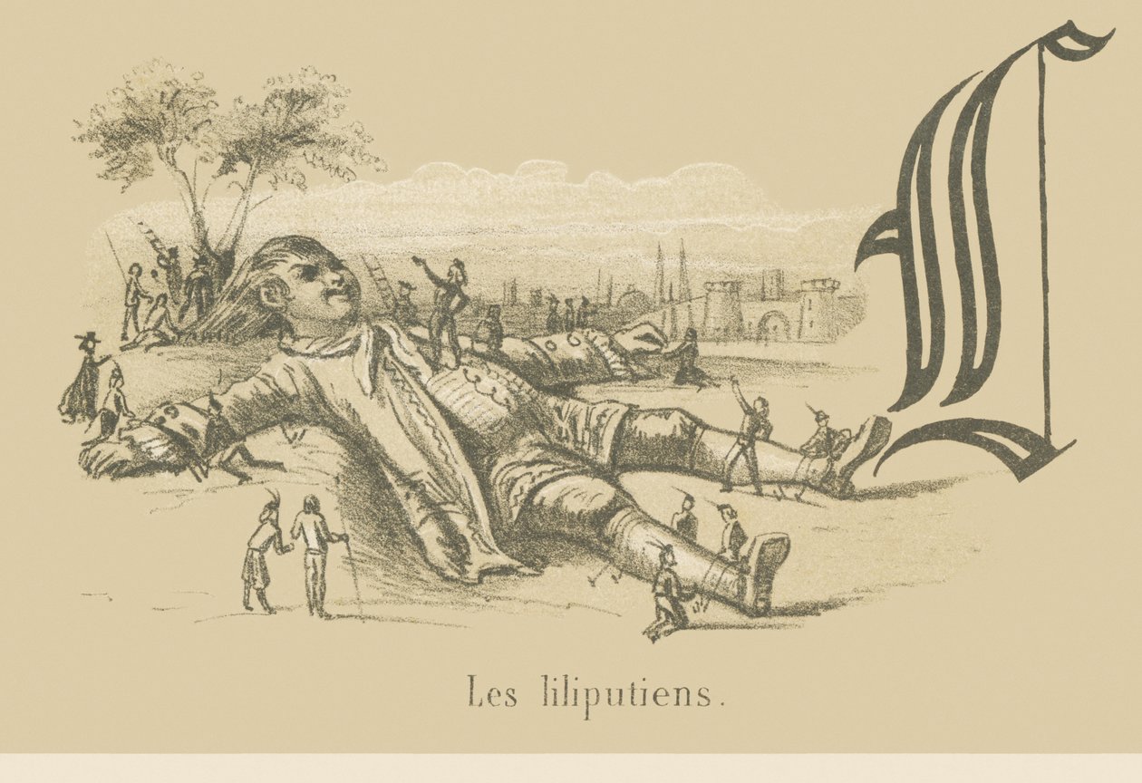 Die Liliputaner von French School