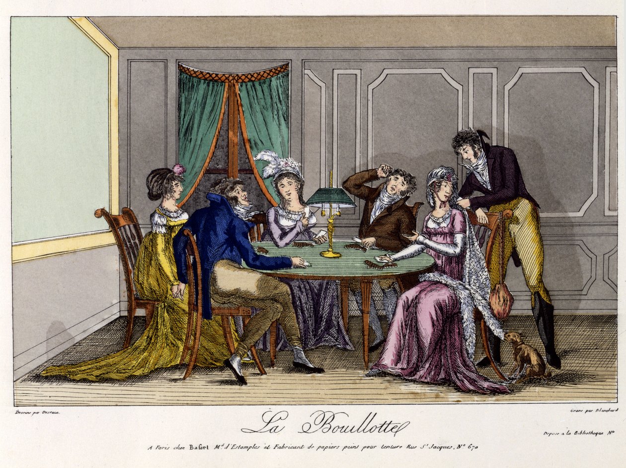 La Bouillotte, ca. 1810 von French School