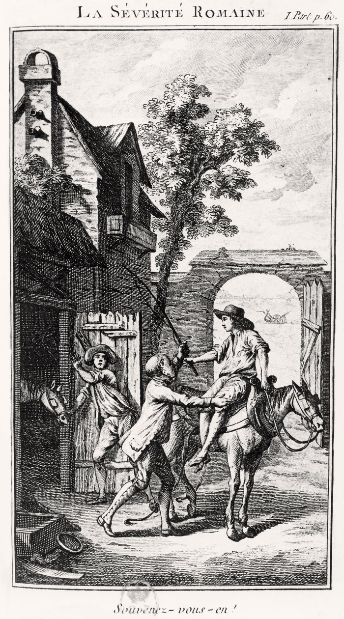 La Sévérité Romaine von French School