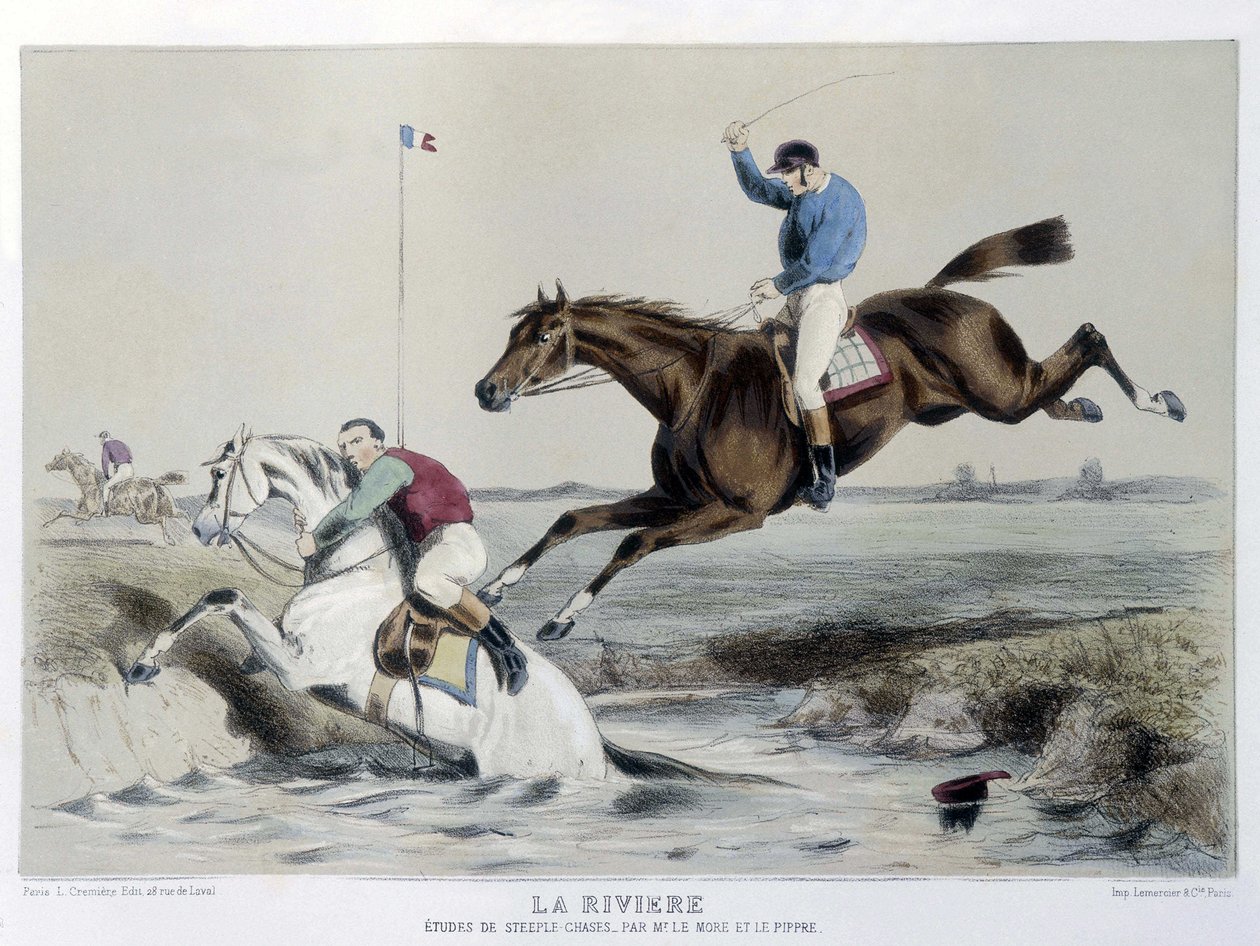 Der Fluss, Steeple - in „Le Centaure“ von French School