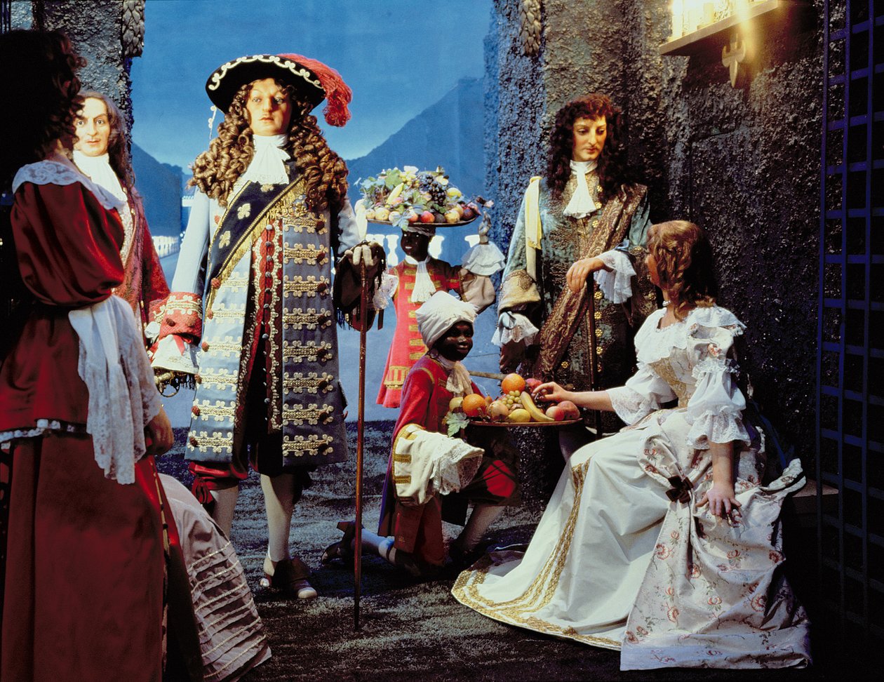 Louis XIV (1638-1715) in Versailles (Wachs) von French School