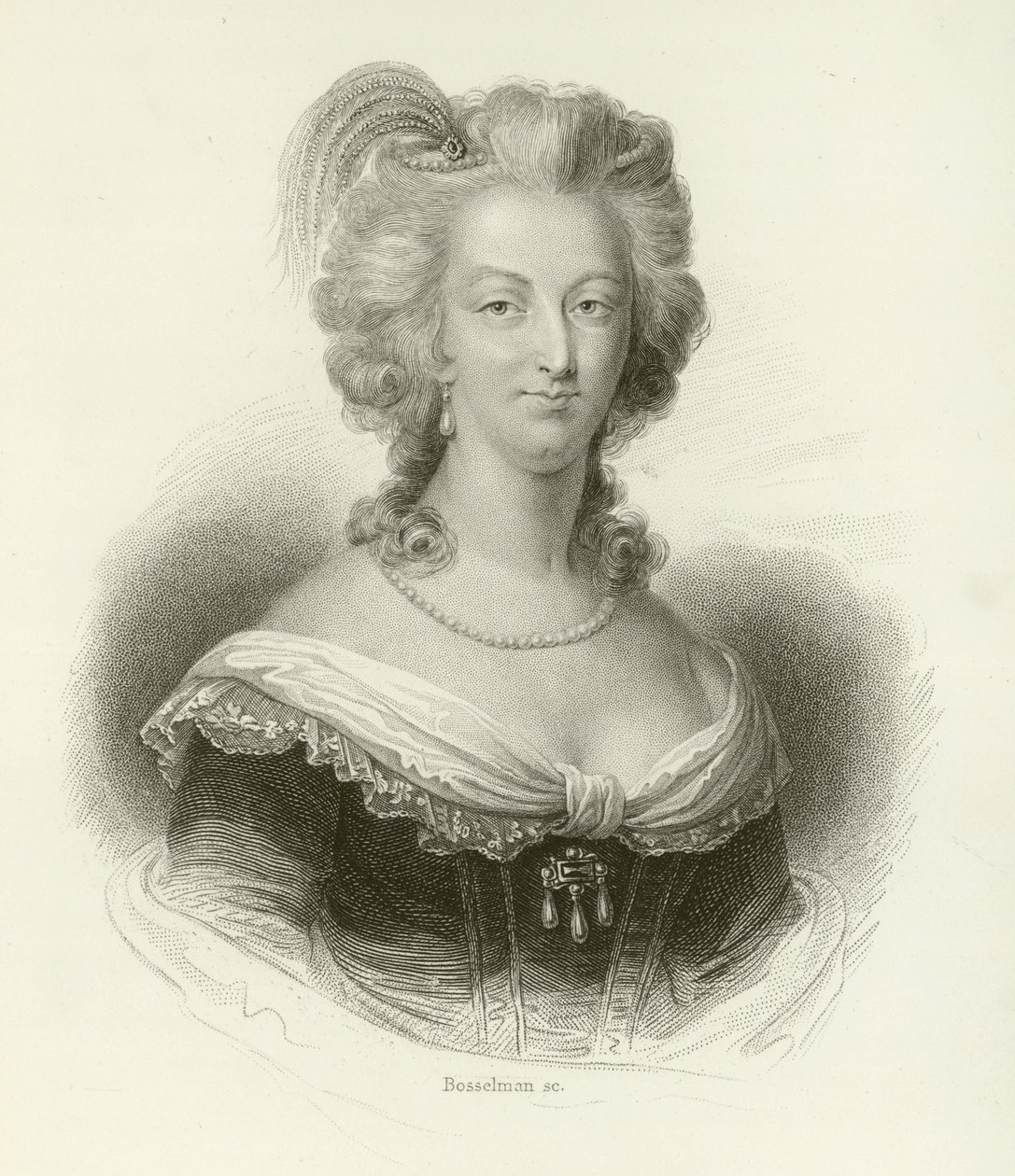 Marie Antoinette von French School