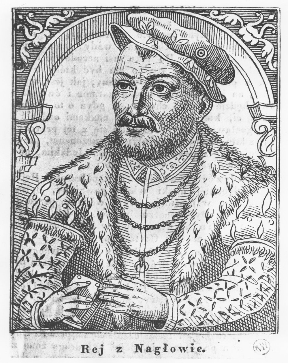 Mikolaj Rej (Gravur) von French School
