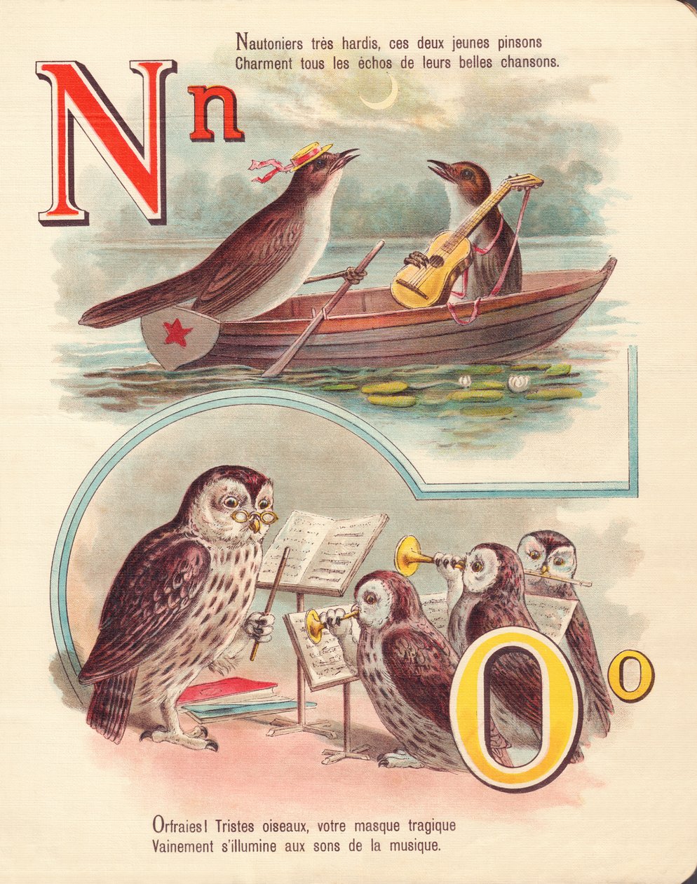 N O: Nachtigall, Navigation, Eule, Orchester von French School