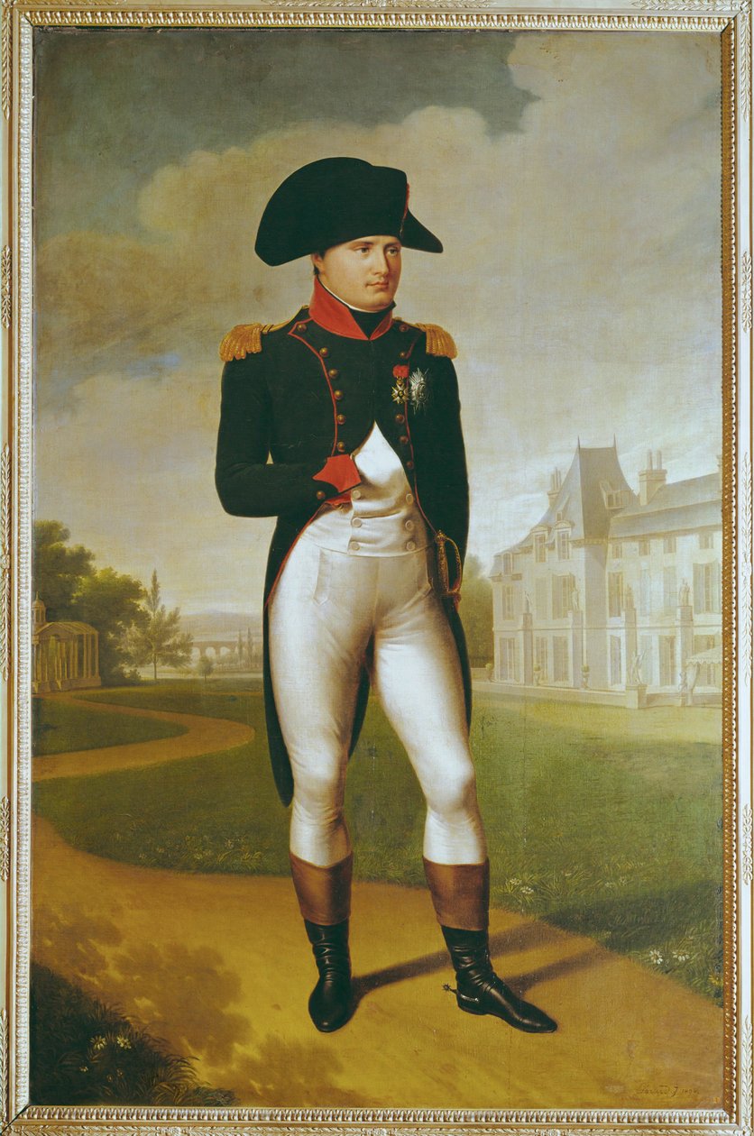 Napoleon I in Malmaison von French School