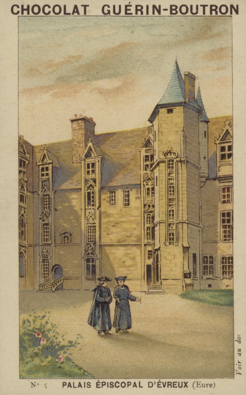 Bischofspalast von Évreux, Eure von French School