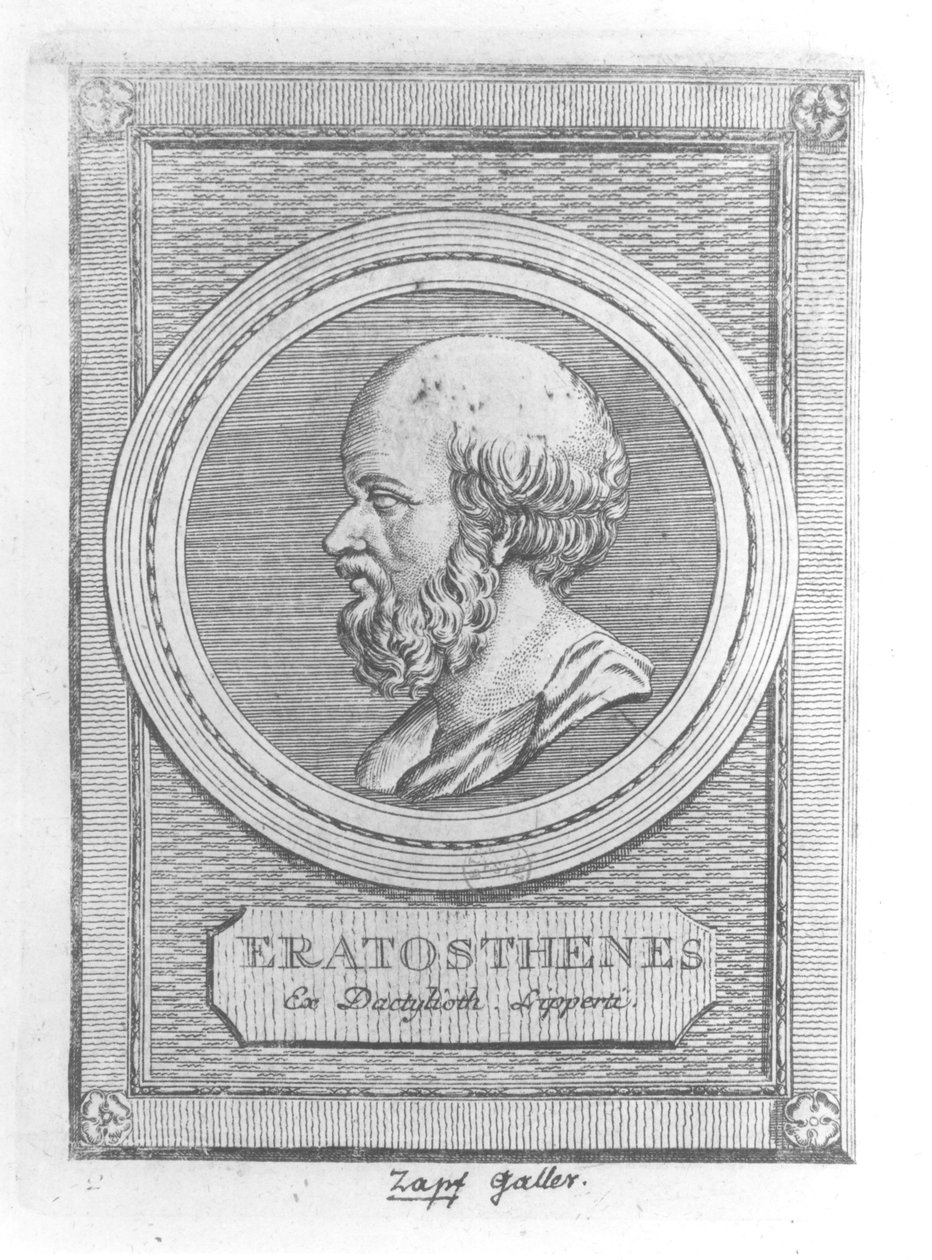 Porträt von Eratosthenes (ca. 284-192 v. Chr.) von French School