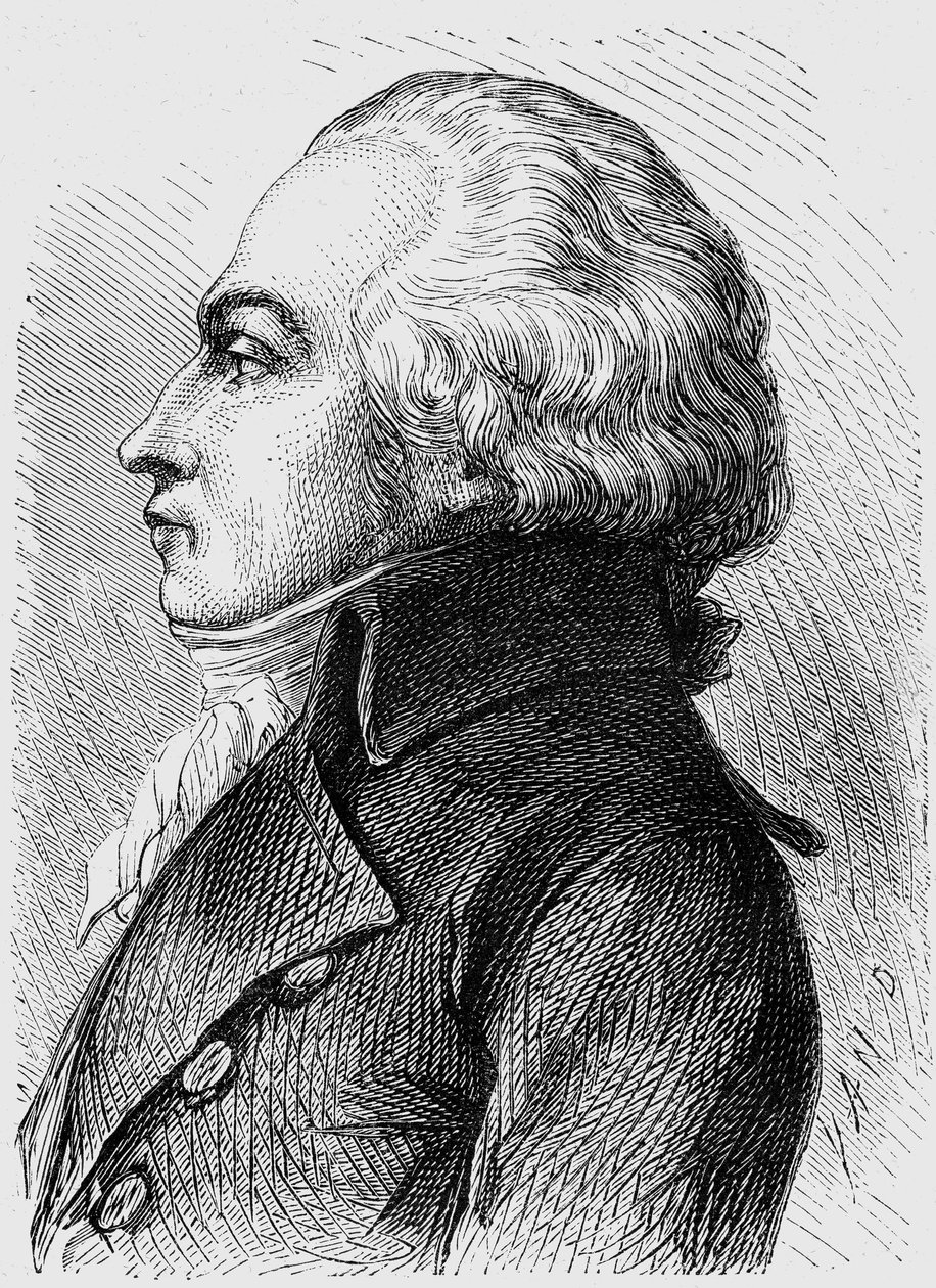 Porträt von Jacques Constantion Perrier von French School