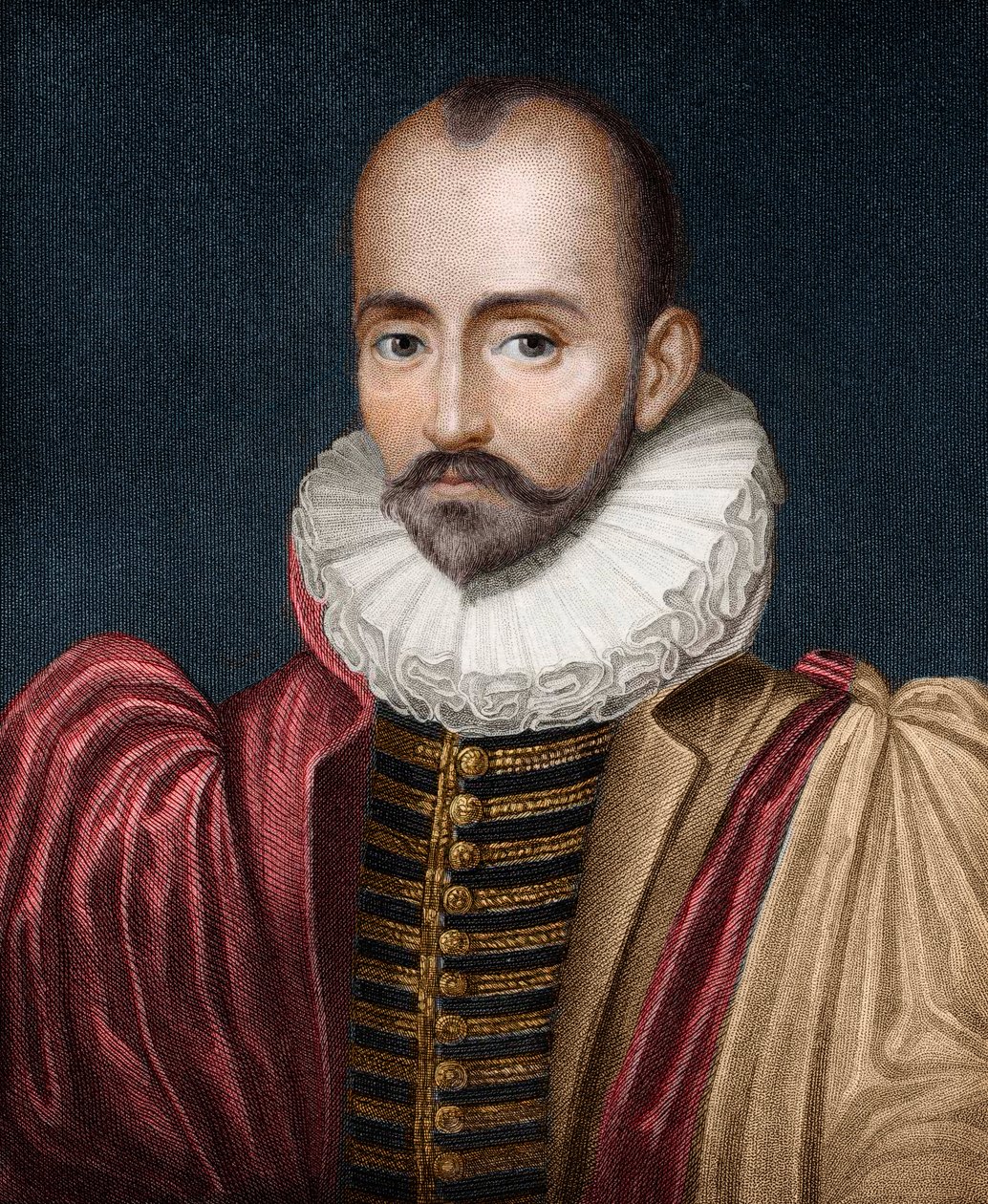 Porträt von Michel Eyquem de Montaigne von French School