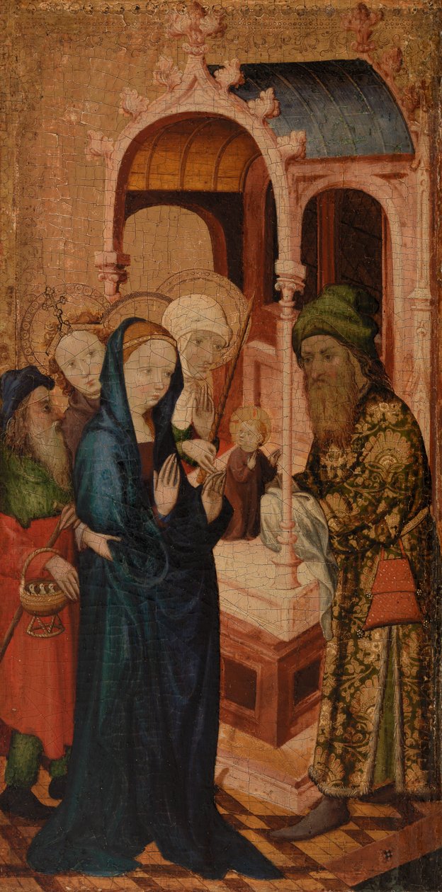 Darstellung Christi im Tempel, 1400 von French School