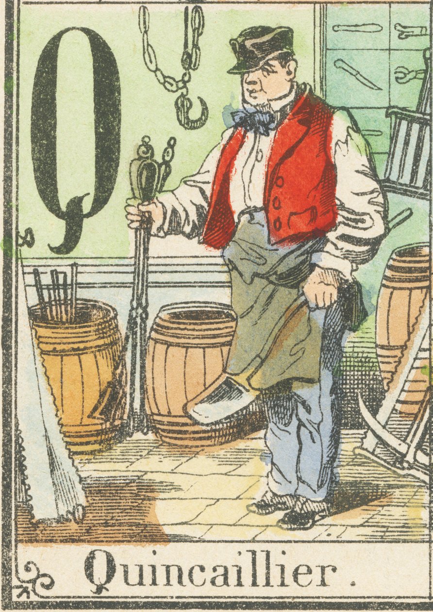 Q: Eisenwaren von French School