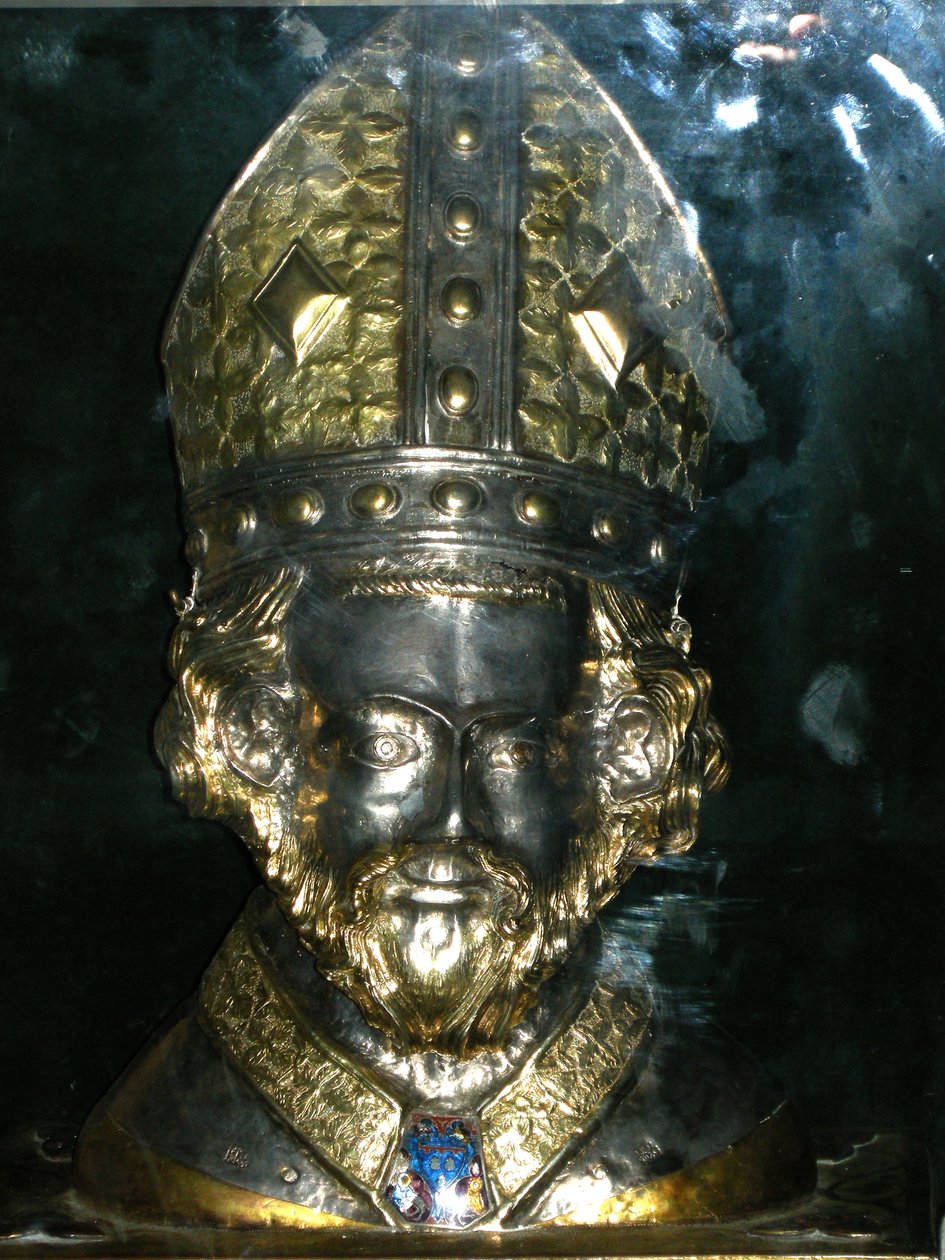 Reliquienkopf des St. Polykarp von French School
