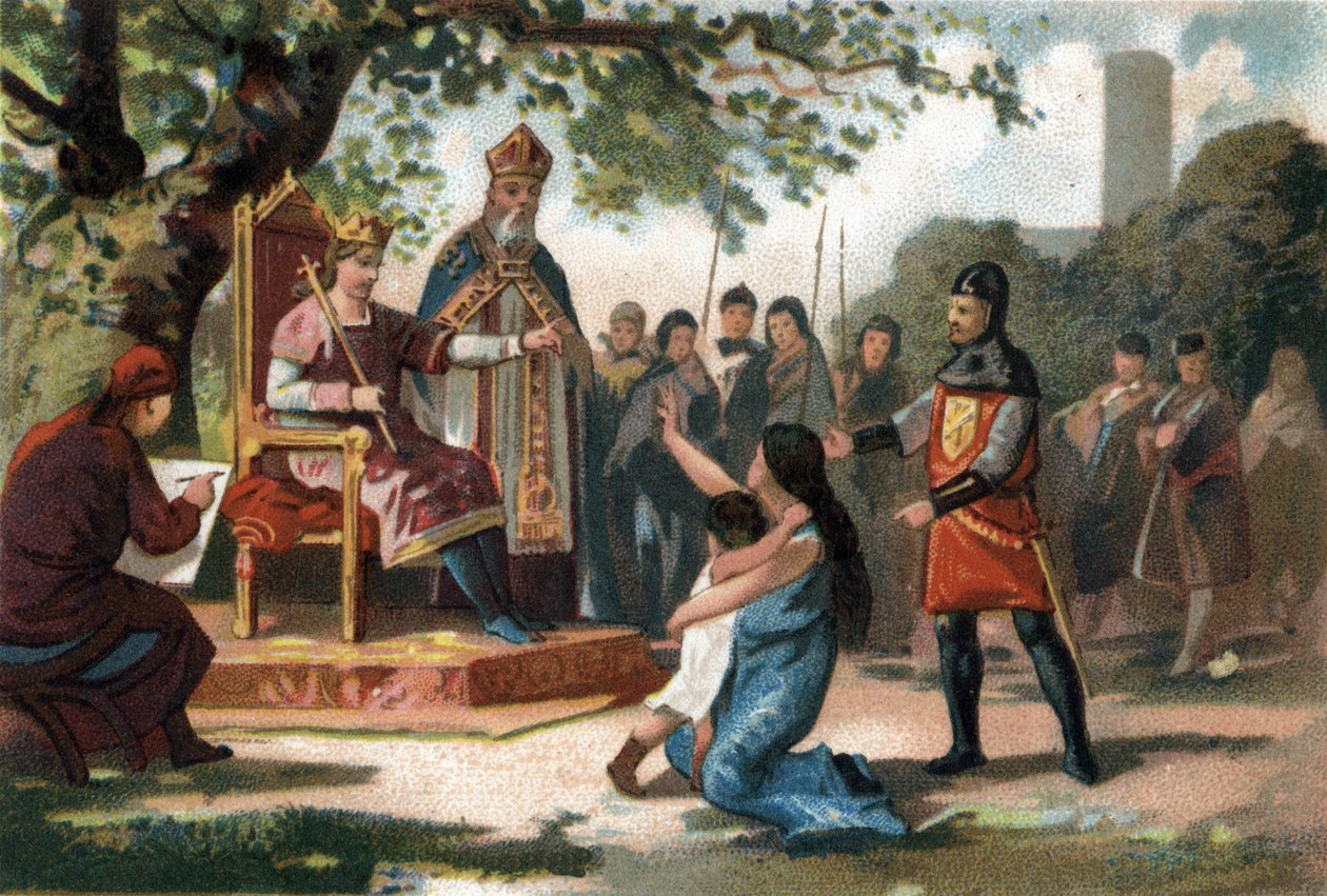 Saint Louis (Ludwig IX.) von French School