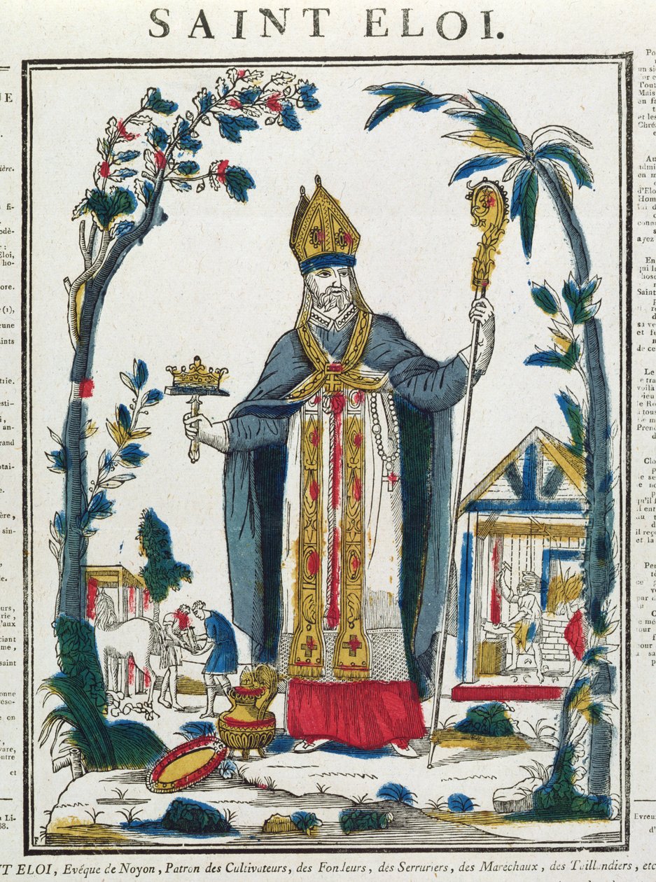 St. Eloi (ca. 588-660) von French School