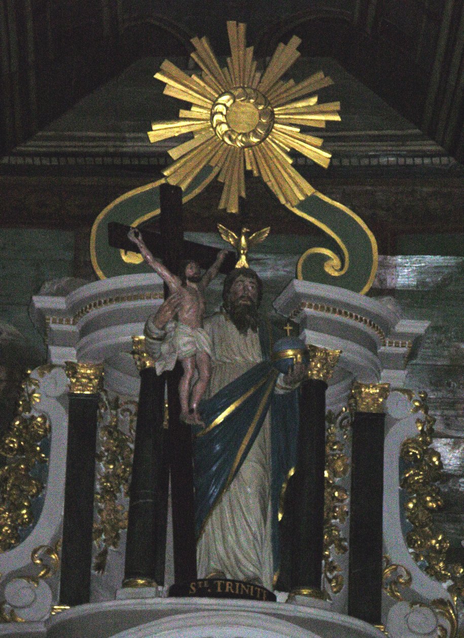 Statue der Heiligen Dreifaltigkeit von French School