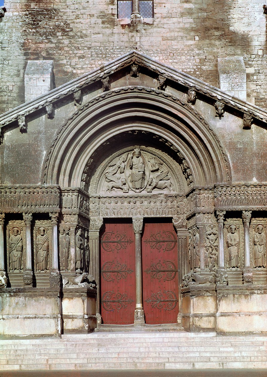 Ansicht des Portals von French School