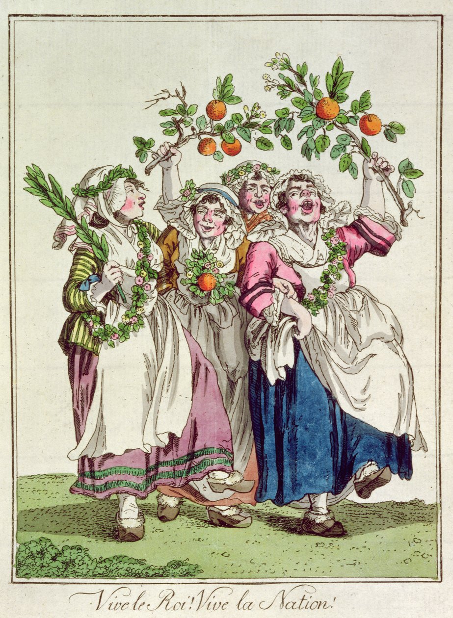 Vive le Roi! Vive la Nation!, 1789 von French School