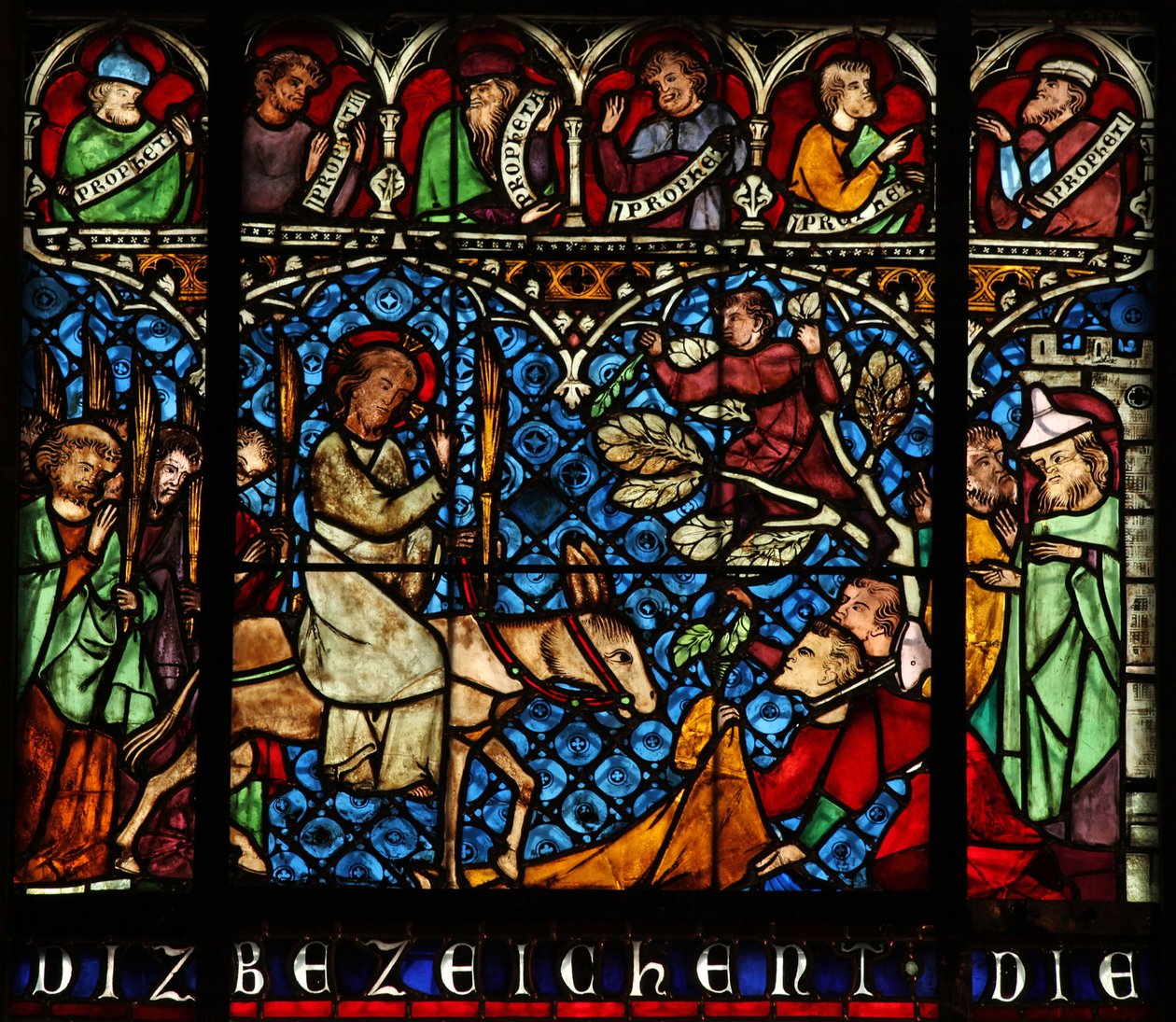 Einzug in Jerusalem von French School