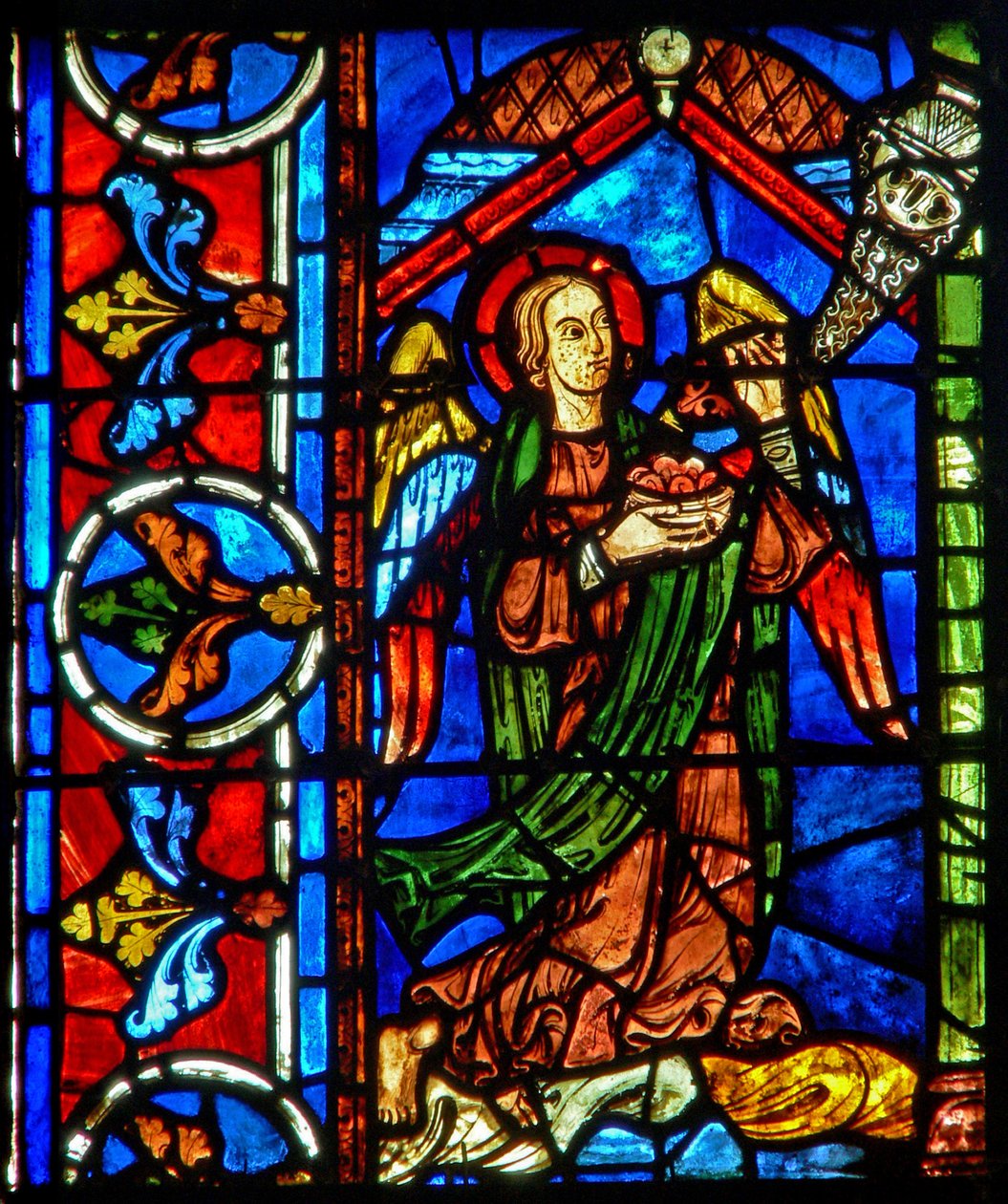 Engel mit Weihrauch von French School