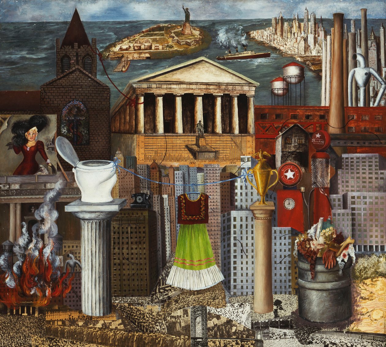 Mein Kleid hängt hier von Frida Kahlo