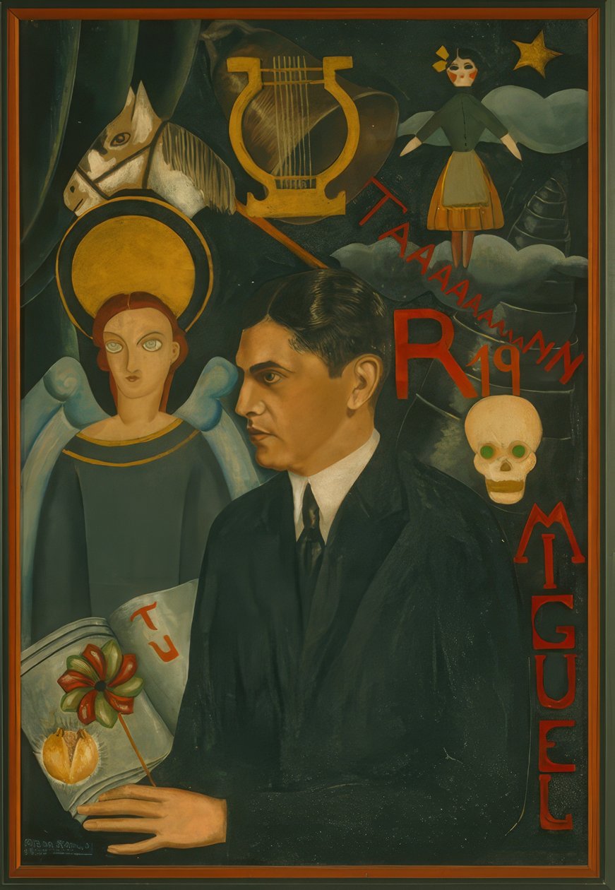 Porträt von Miguel N. Lira von Frida Kahlo