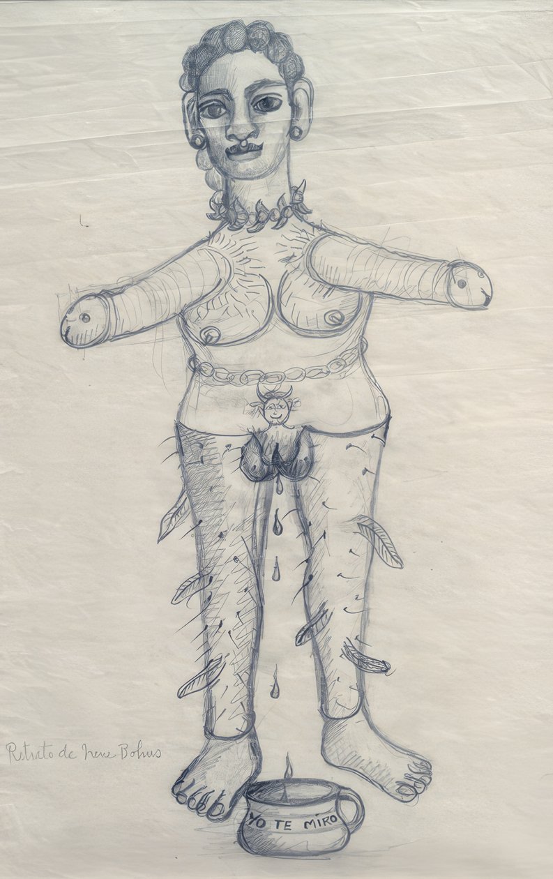 Porträt von Irene Bohus von Frida Kahlo