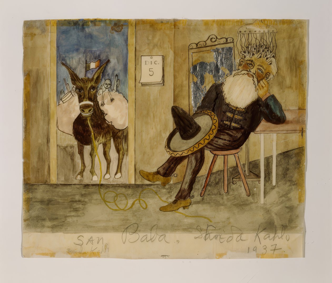 Weihnachtsmann von Frida Kahlo