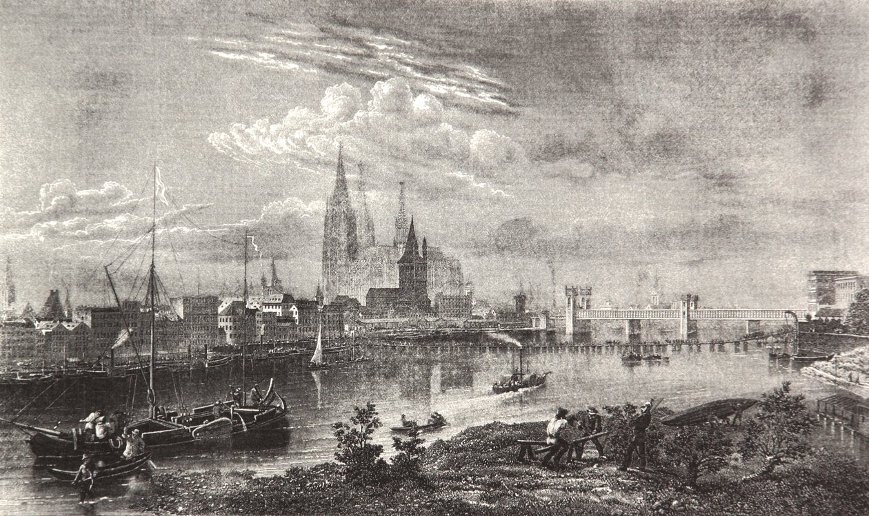 Köln von Pierre Joseph Redouté