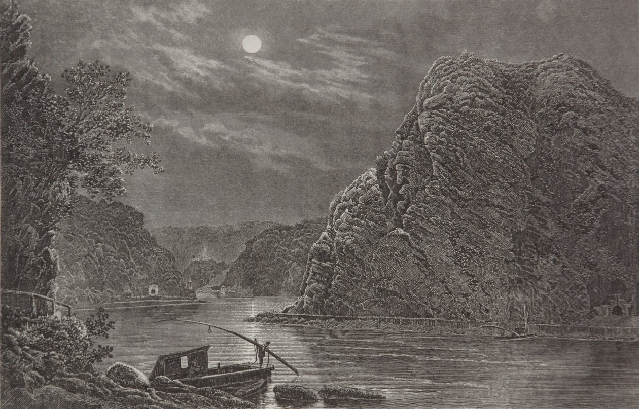 Loreley von Pierre Joseph Redouté