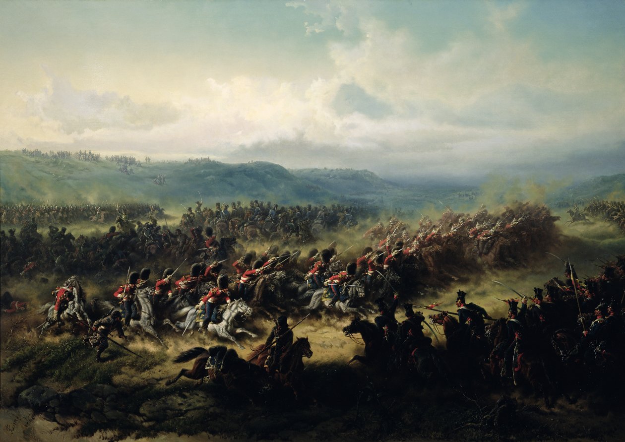 Angriff der Leichten Brigade, 25. Oktober 1854 von Friedrich Kaiser