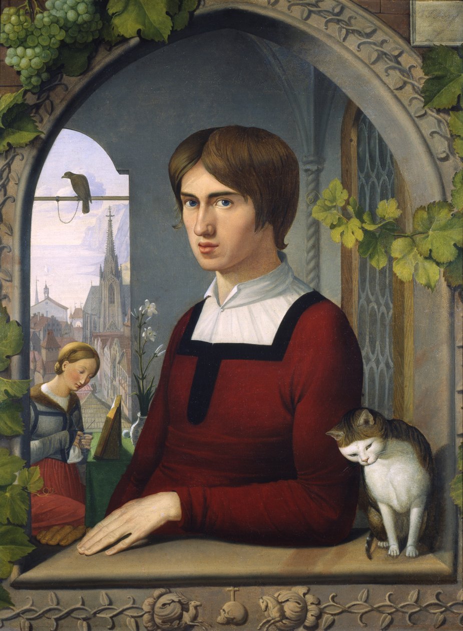 Franz Pforr, ca. 1810 von Friedrich Overbeck