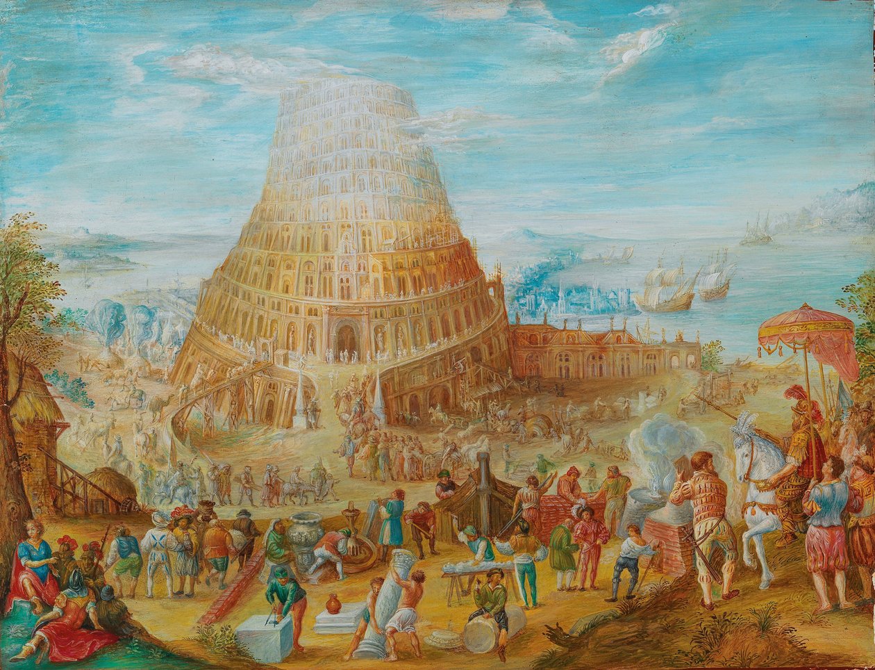 Der Turm von Babel von Friedrich Brentel