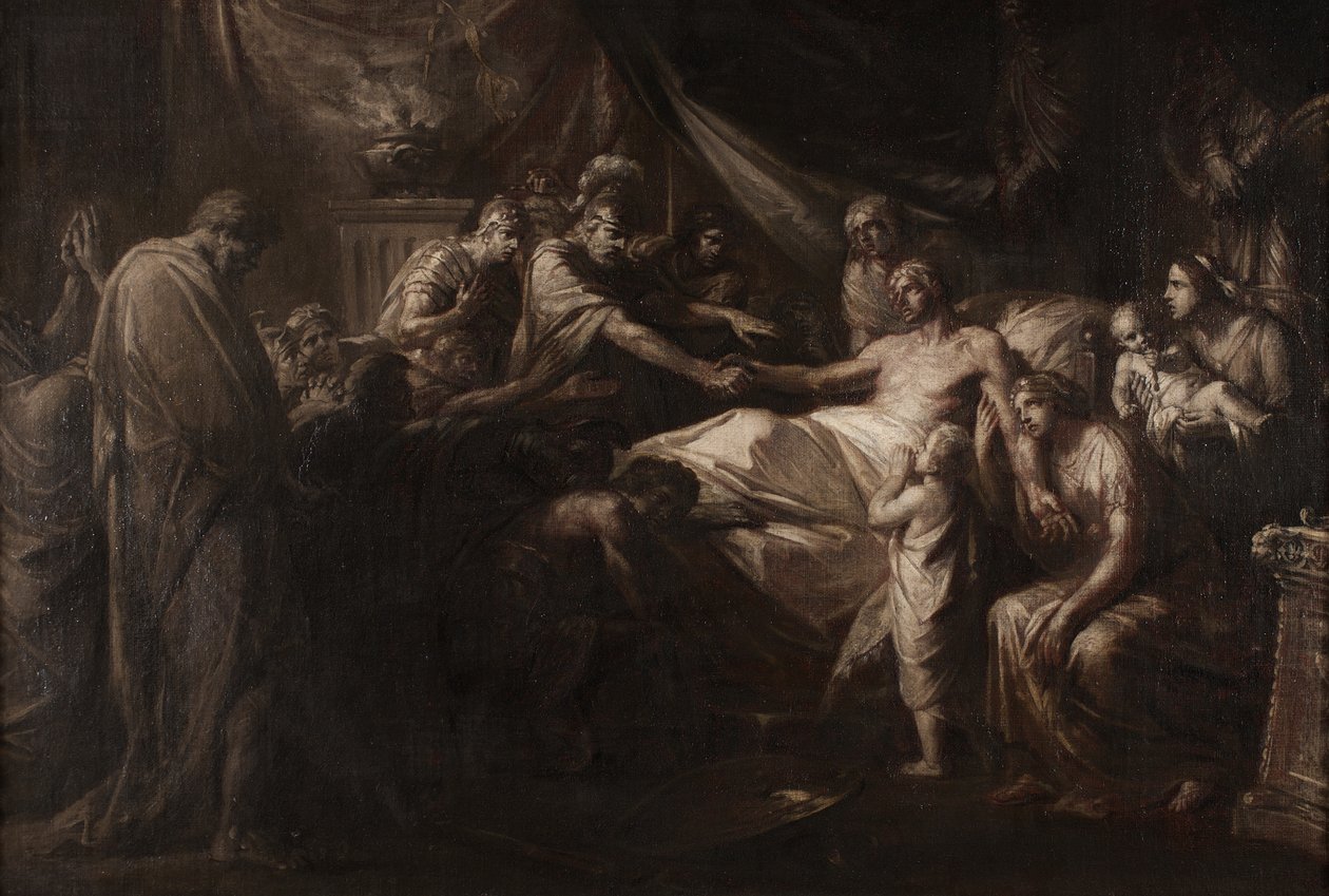 Der Tod des Germanicus von Friedrich Heinrich Fuger