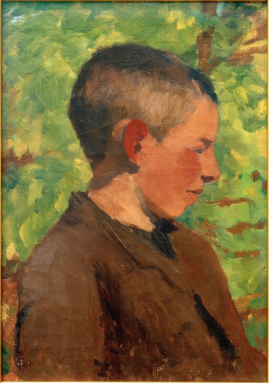 Bauernjunge von Fritz Mackensen