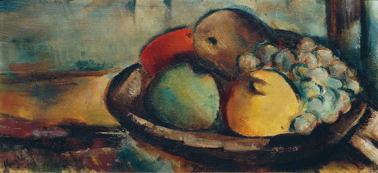 Obststillleben von Fritz Schwarz Waldegg