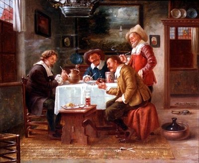 Eine gesellige Runde von Fritz Wagner
