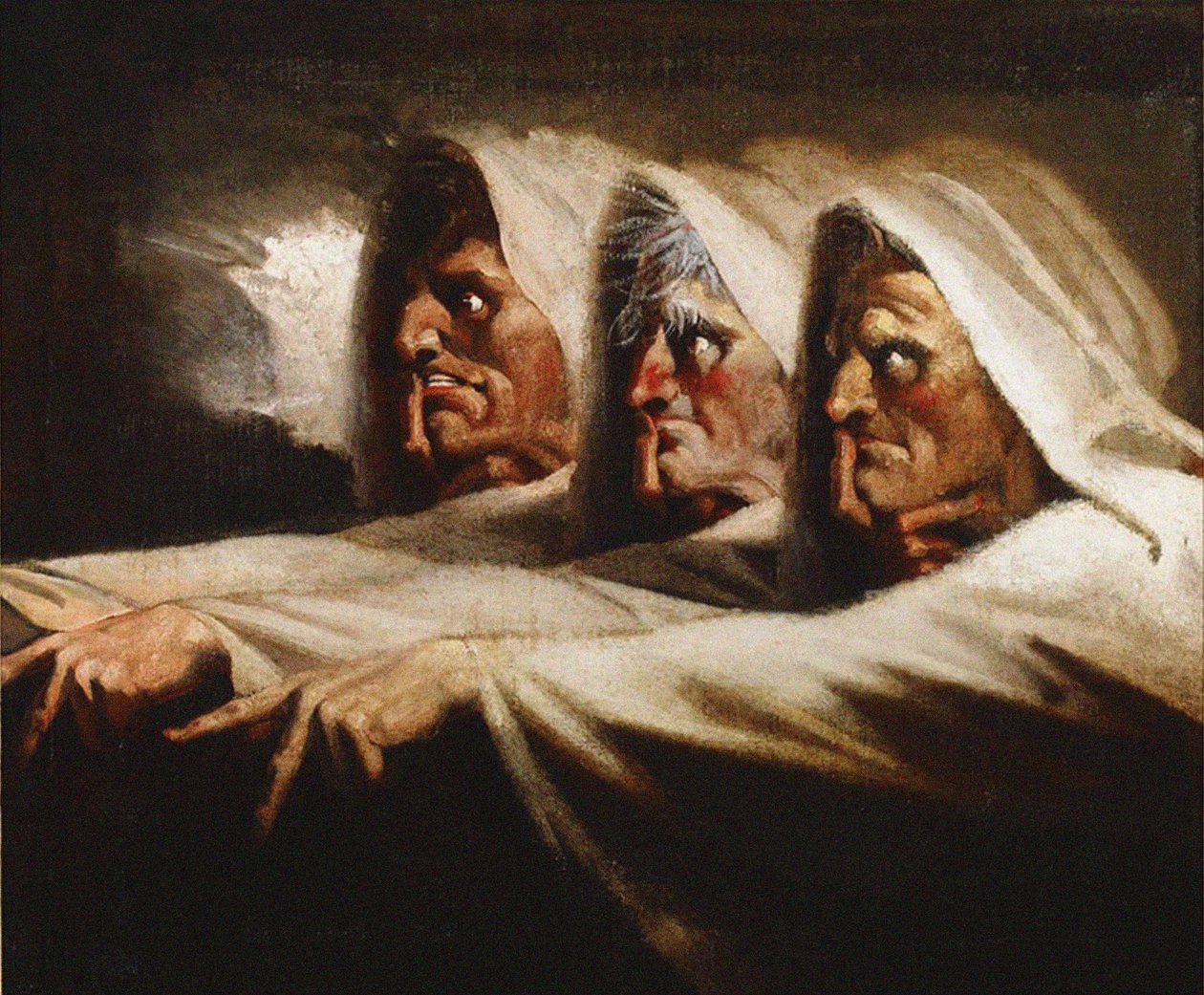 Die seltsamen Schwestern Die drei Hexen von Füssli