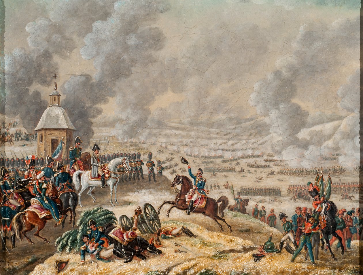 Schlacht von Smolensk, 16. August 1812 von G. Beaufort