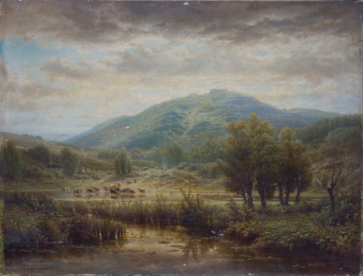 Erinnerung an die Ardennen, 1854-1891 von GJ Adrien van Luppen