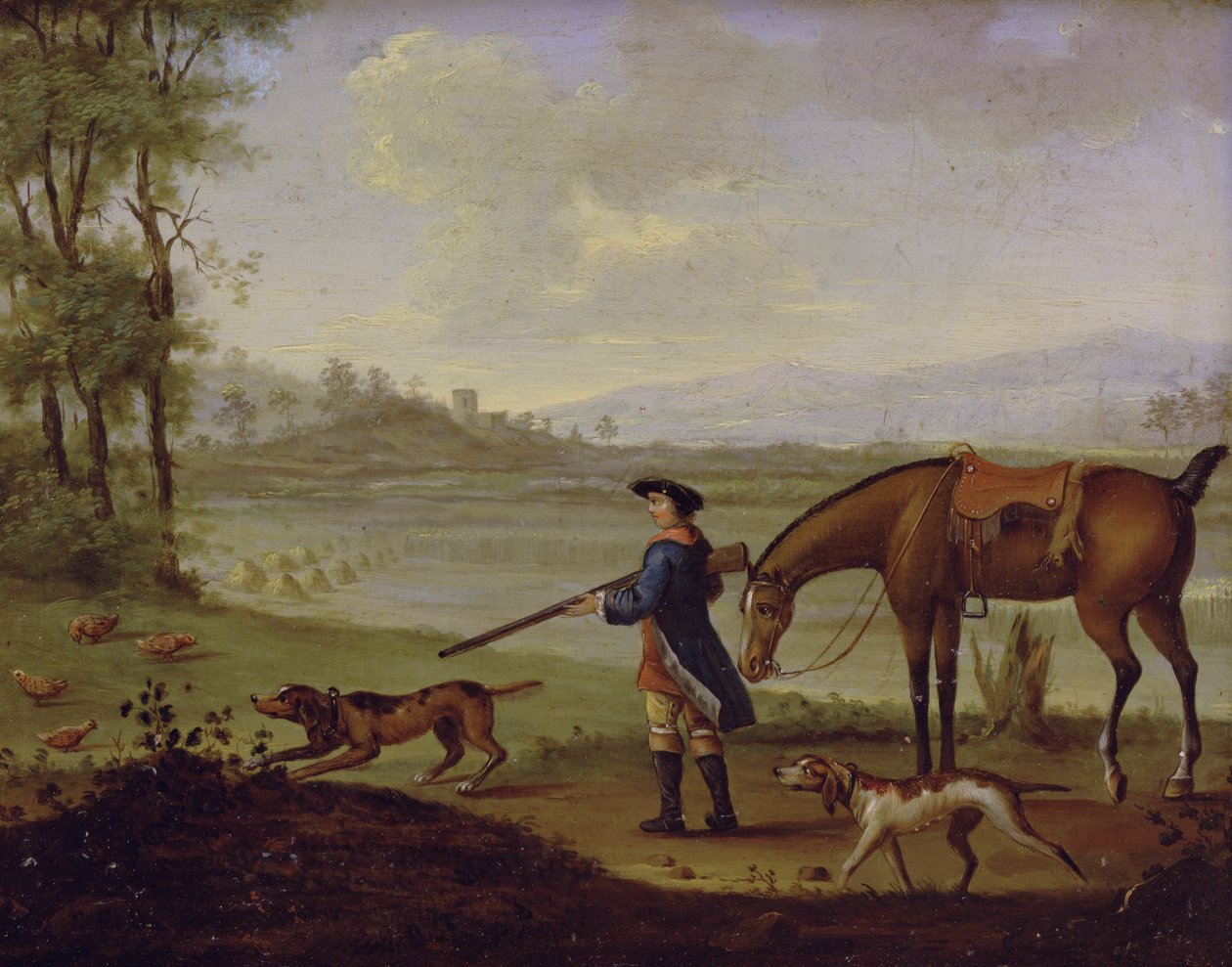 Rebhuhnjagd von G. Eichel