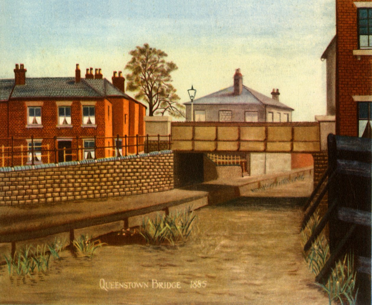 Queenstown Bridge, Swindon, 1885, 1943 von G. Puckey