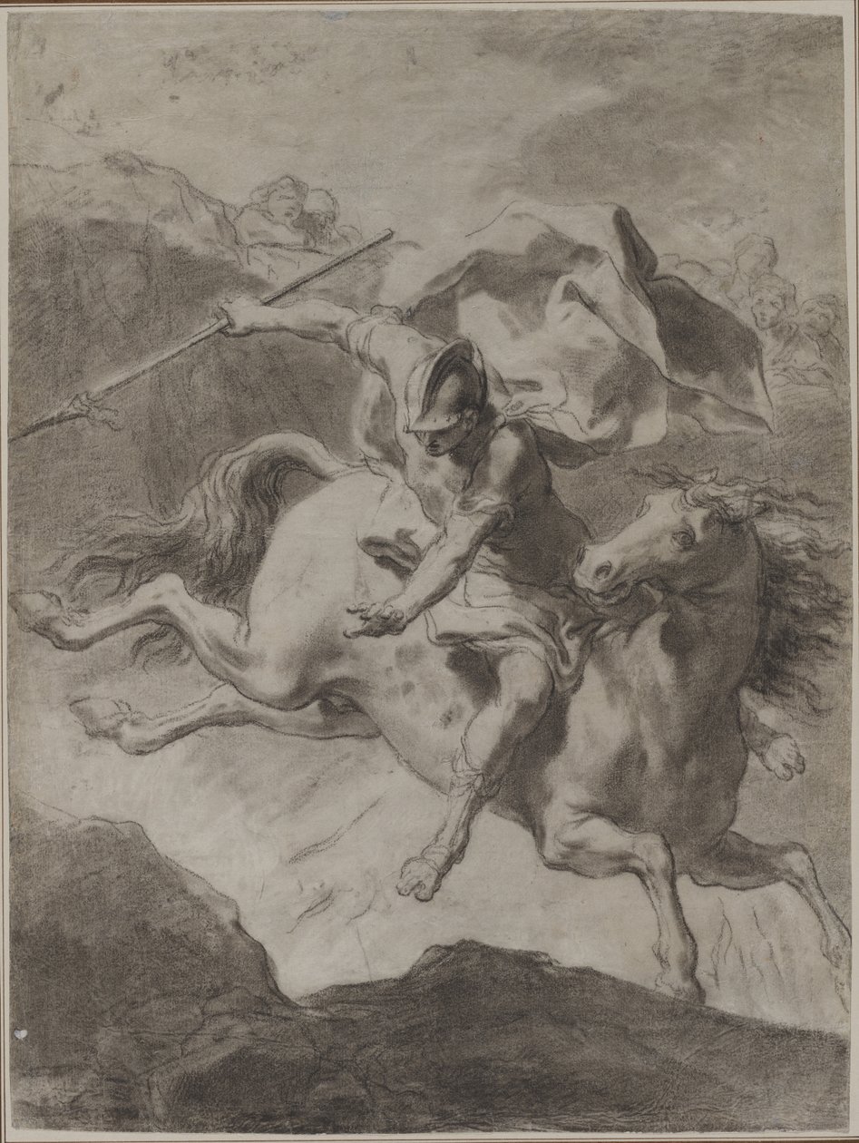 Tod des Marcus Curtius von Gaetano Gandolfi