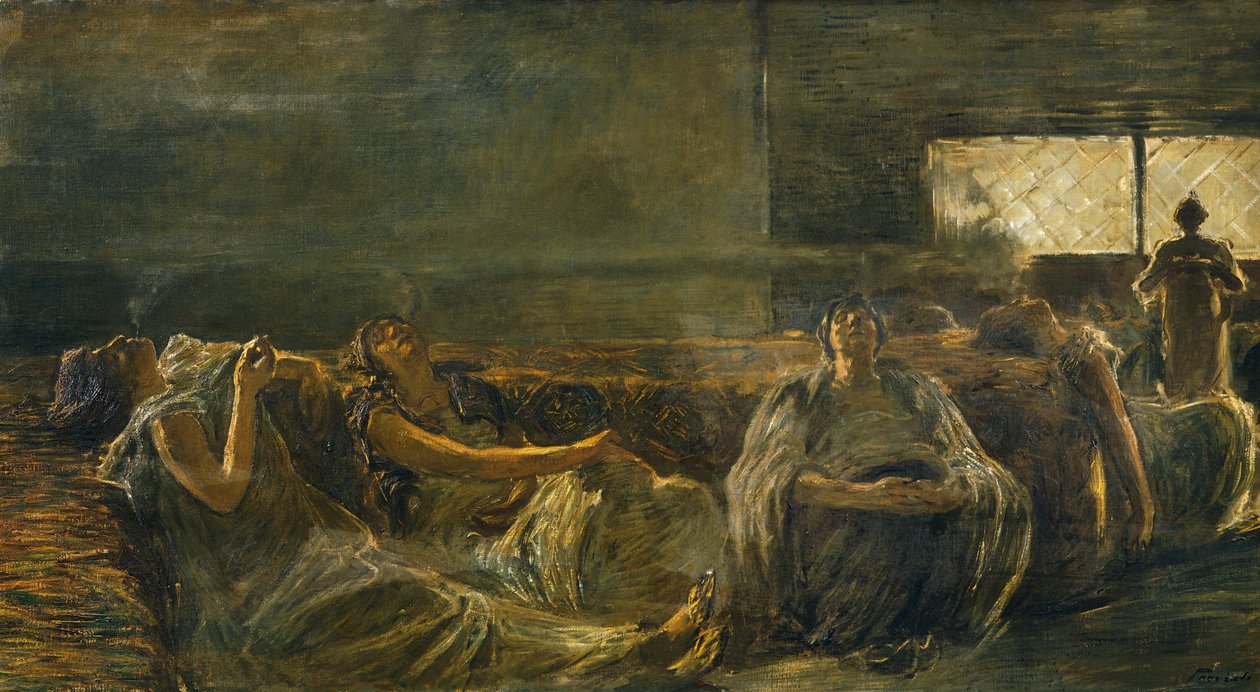 Opiumraucher von Gaetano Previati
