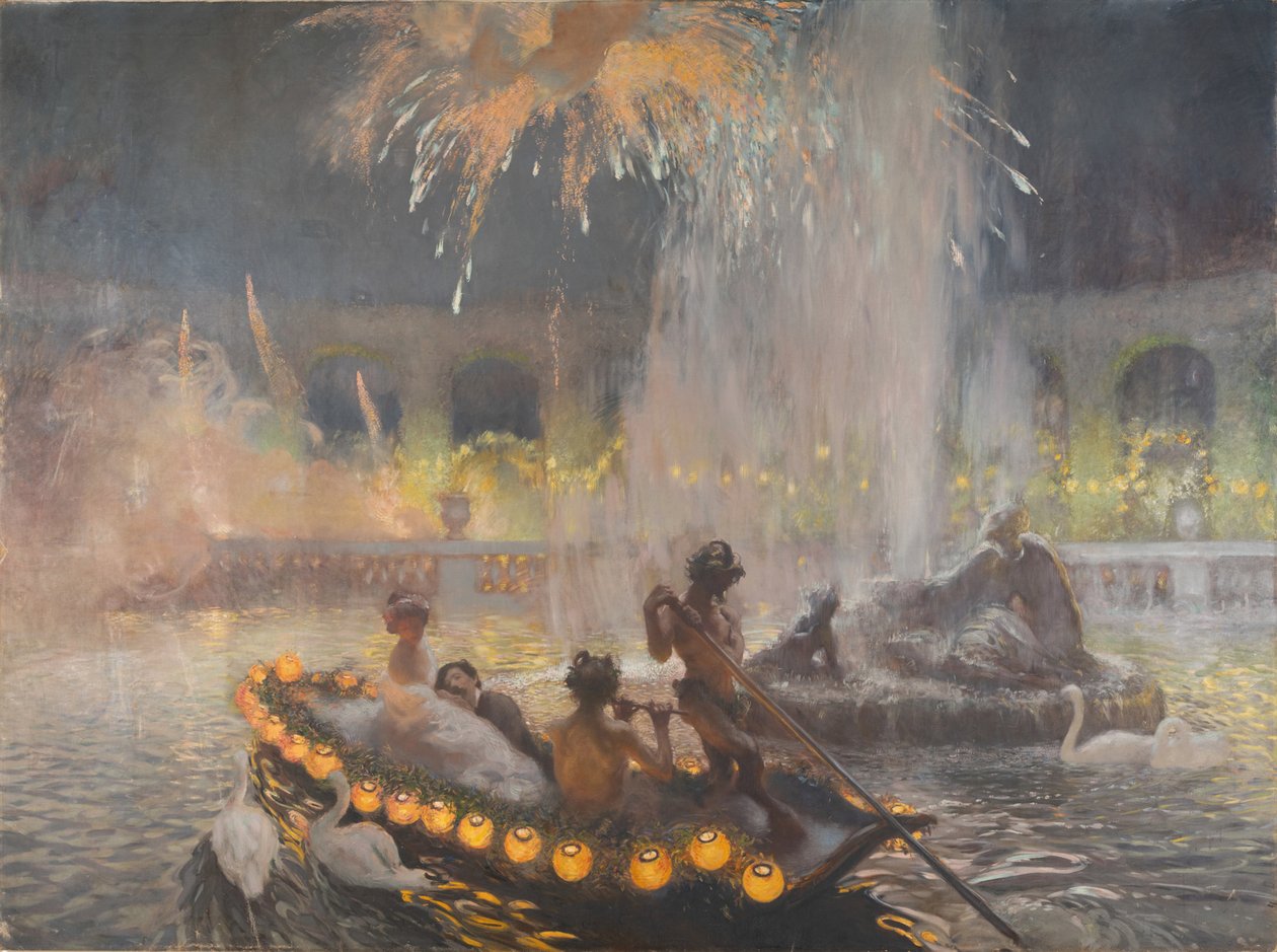 Nachtfest in Versailles, 1906 von Gaston La Touche de