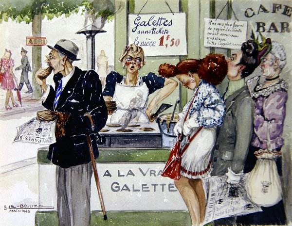 A La Vraie Galette von Gaston Le Beuze