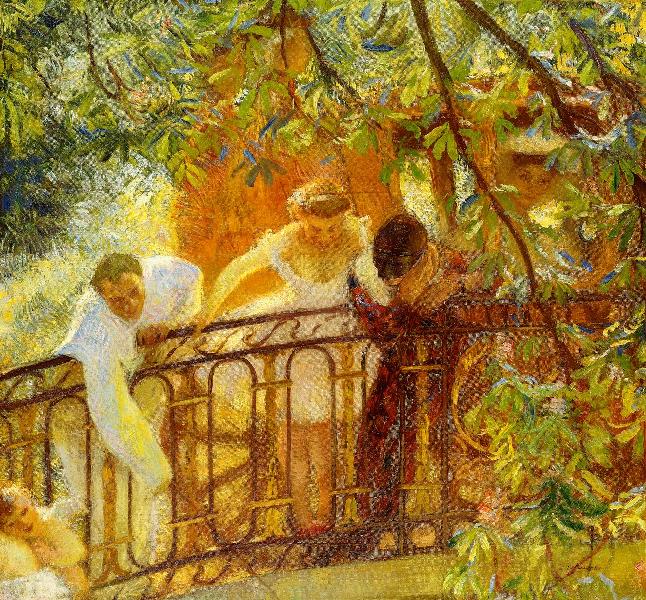 Wartende Kutsche von Gaston de Latouche